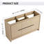 Base de meuble-lavabo double 60 po