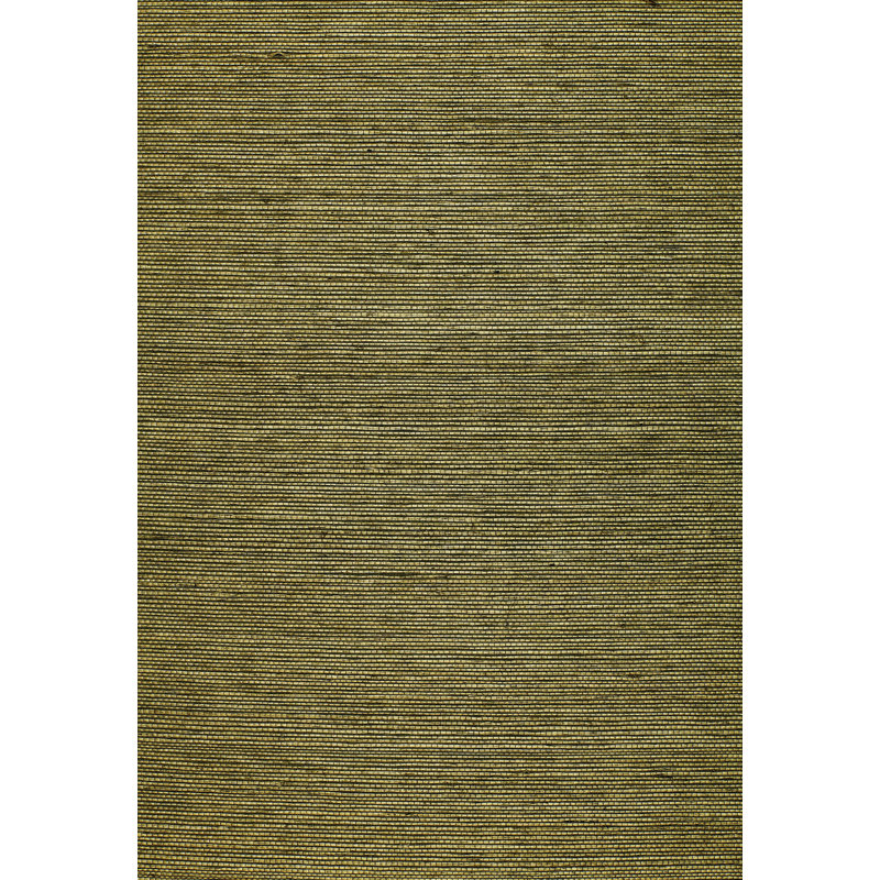 Ningbo Sisal Wallpaper, Dark Olive, Paper