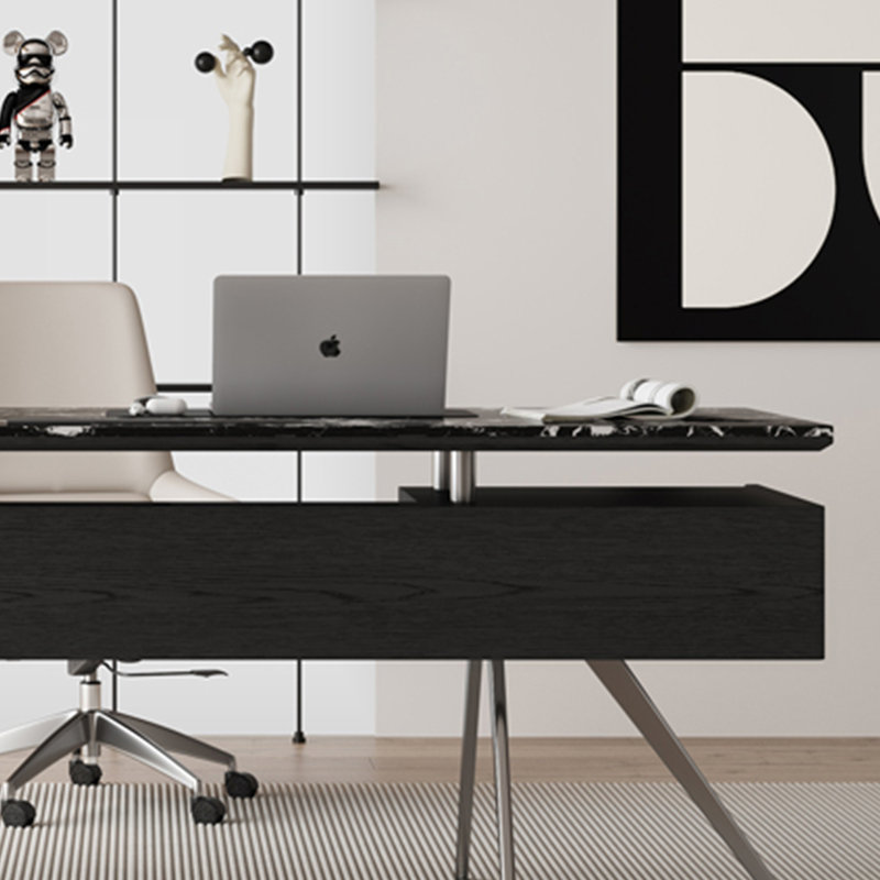 Bureau unique et exquis, H 29,52 po x l 78,74 po x P 31,49 po