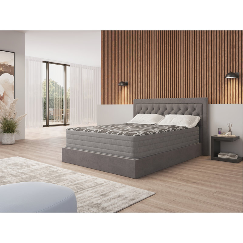 Matelas simple en mousse TG - 12 po avec base en H pour un soutien durable en cuivre moyen