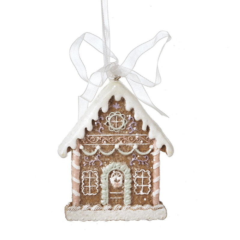 8cm Resin Holiday Shaped Ornament