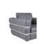 Causeuse en cuir italien Global United-286427238-286427236