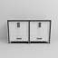 Meuble-lavabo blanc 60 po X P 22 po D-1014224901