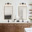 Nayomee Dimmable Black/Brass Rectangle Vanity Light-360895737