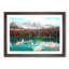 Mountain View Reflection - Picture Frame Graphic Art Print-55731313-55731312