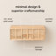Tablette murale en bois massif Amira-985112571