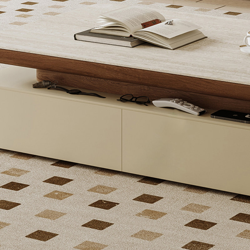 Table basse sur pied