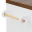 Îlot de cuisine 102,3 po avec table de salle à manger extensible Support à 3 niveaux pour épices, table d'îlot mobile sur roulettes pour la cuisine, la salle à manger-131238429