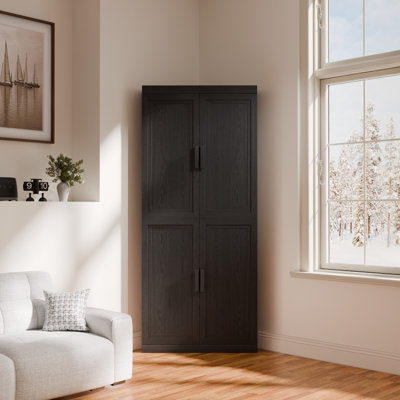 Armoire d'angle avec tablette réglable Cieria