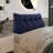 Sit-up Back Comfort 100% Cotton Corduroy Backrest Bed Back Support Headboard Wedge Reading Pillow Compression-99222272-99069783