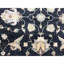 Tapis beige et bleu noué à la main de haute qualité
