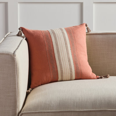 Tribal Square Cotton Pillow Cover