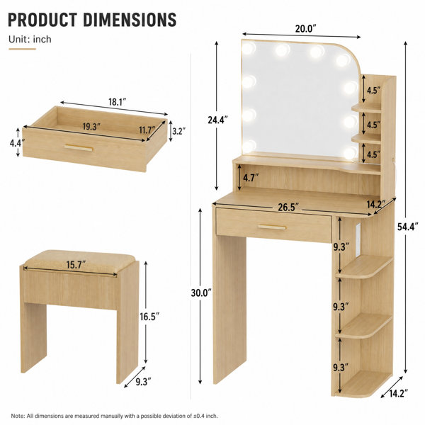Dimensions du produit