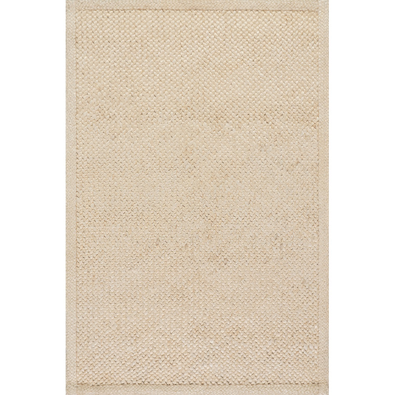 Thale Textured Handmade Jute Rug, Rectangle 9'6" x 13'6"