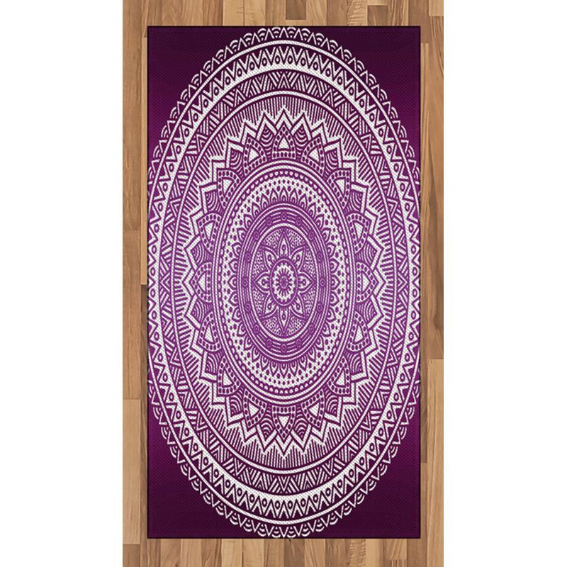 Tapis décoratif Hippie, Rectangle 2 pi 7 po x 5 pi