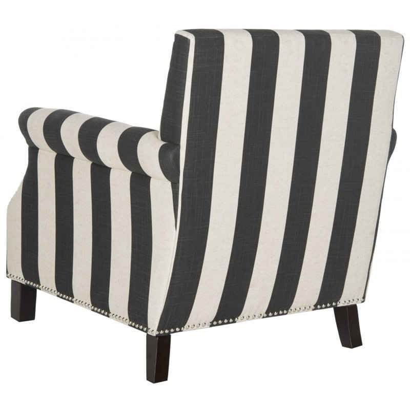 Fauteuil Easton, 100% polyester noir