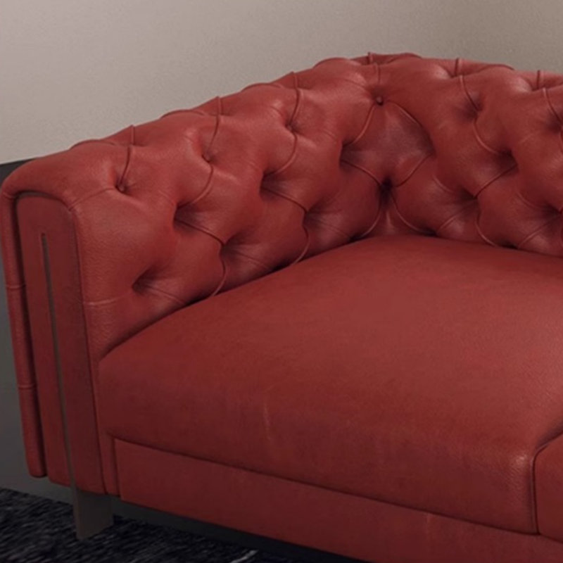 Canapé droit classique Mid-Century