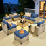 Wahkon Wicker/Rattan 5 - Person Seating Group With Cushions