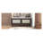 TREXM Boho Rattan Entryway Bench with Storage and Cushioned Seat, Beige or Espresso-129231144