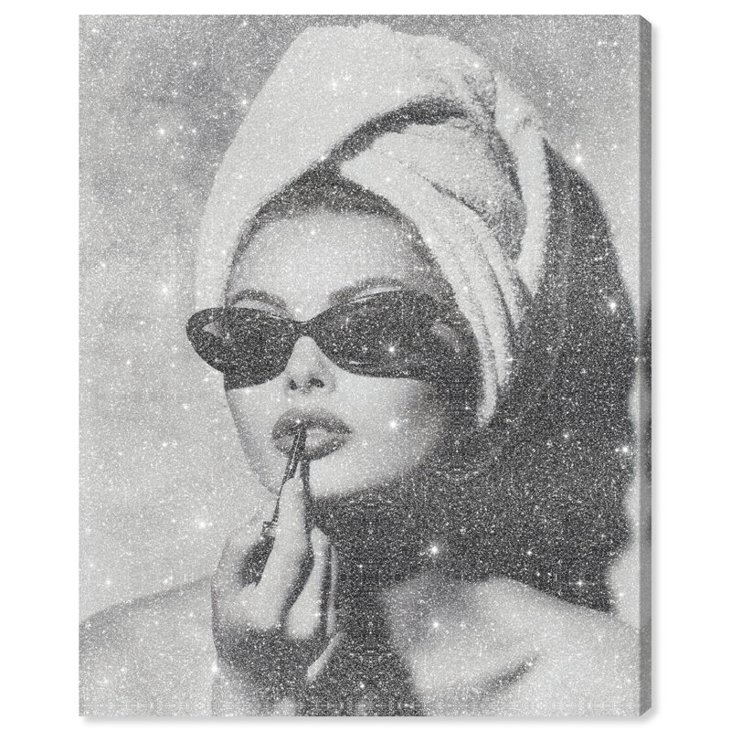 Retro Vanity Vibe Print by Oliver Gal, 20"H x 24"W, Gallery Wrapped