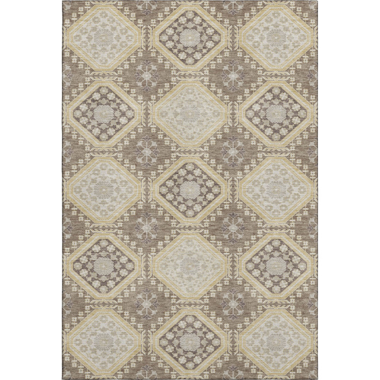 Premium Machine Washable Elize AMF1442 Formal Rug