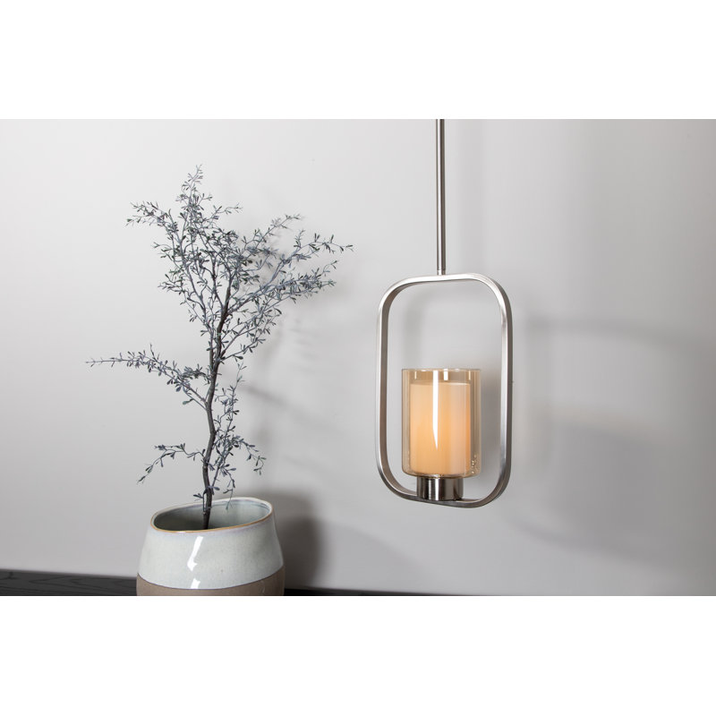 Altheimer 1 - Light Nickel Lantern Pendant
