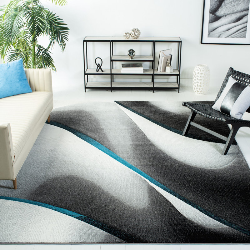 Vilica Performance Abstract Rug, Rectangle 9' x 12'