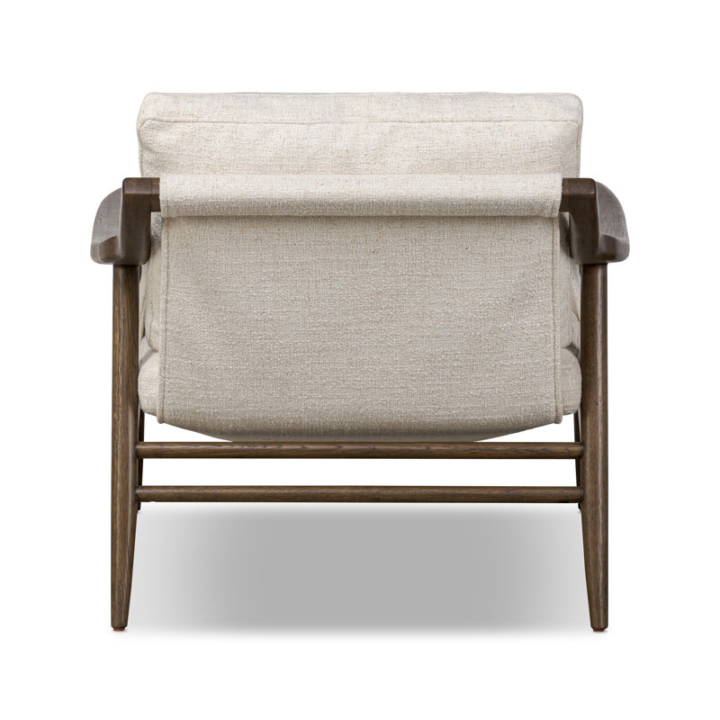 Kimmery Chair-Omari Natural, Omari Natural Polyester Blend, Terra Brown Oak