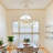 Modern 4-Light  Clear Glass Cluster Bubble Chandelier-678827393
