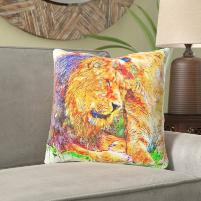 Aderyn Reversible Throw Pillow