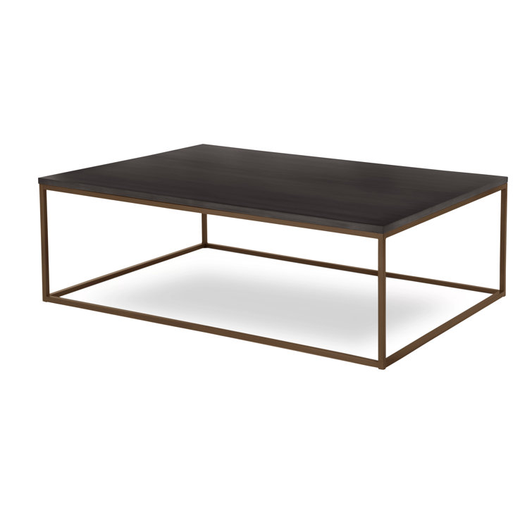 Chaplin Solid Wood Top Coffee Table