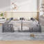 Floor Bed Frame Solid Pine Wood-1107774945