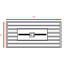 Foyer en acier 25 po H x 42 po l, noir, 50000BTU Alimentation extérieure 50000BTU, Spécifications
