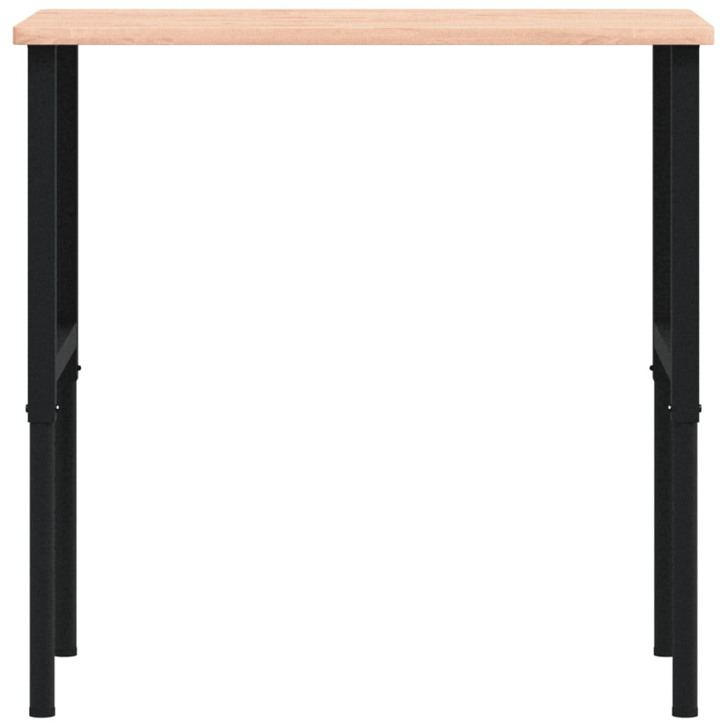 Solid Wood Top Height-Adjustable Workbench