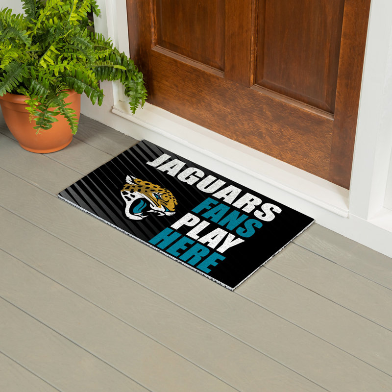 Tapis en PVC Jacksonville Jaguars Fan, 28 po x 16 po