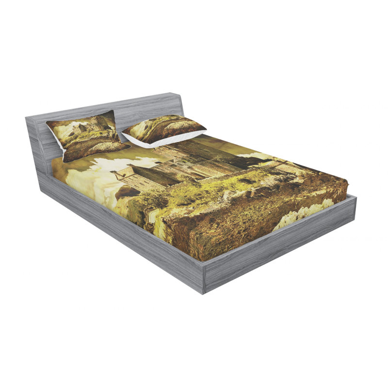 Microfiber Sheet Set, Full Sheet Set with Fitted Sheet