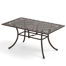 Asfand Aluminum 63.6" Long Dining Table
