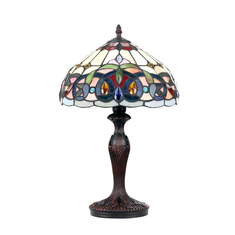 Zainab Resin Table Lamp, Blackish Bronze