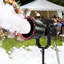 Machine à mousse pour fêtes, canon à mousse DEL 1500 W avec trépied pour mariages, fêtes de piscine, événements