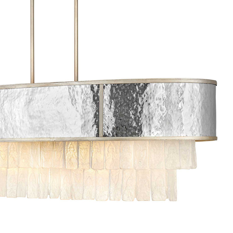 Reverie 10 - Light Unique / Statement Drum Chandelier