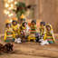 Ensemble de scènes 12 pièces en céramique crèche