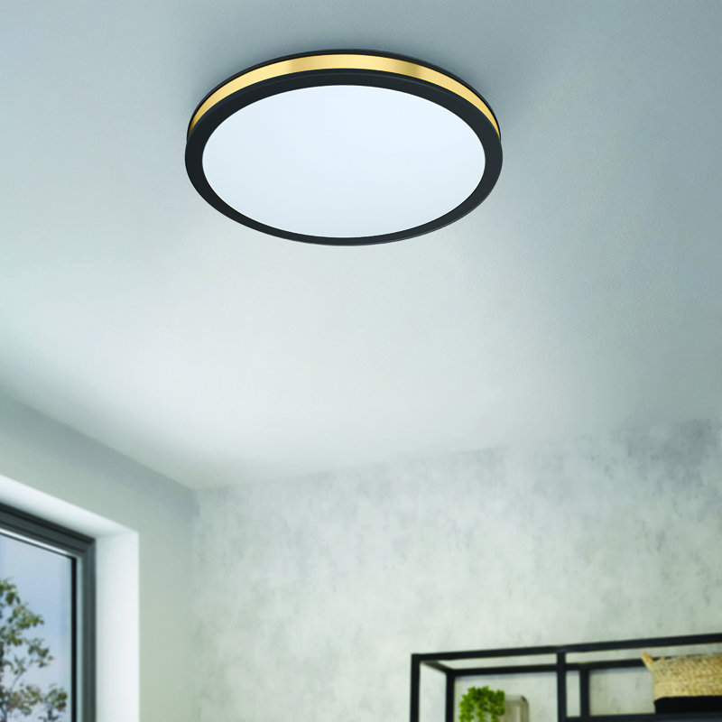 Dhirren LED Flush Mount, 6.5cm H x 28cm W x 28cm D