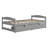 Platform Bed, With Two Drawers-1977191207