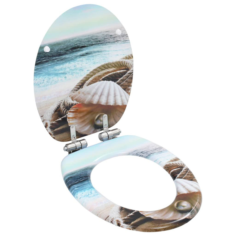 Desjardins Soft Close Elongated Standard Toilet Seat