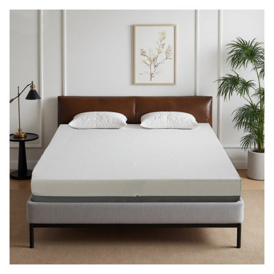 Matelas pour grand lit de 10 pouces, mousse viscoélastique infusée de gel avec support à 7 zones, lit ajustable, matelas de confort rafraîchissant fabriqué au Japon