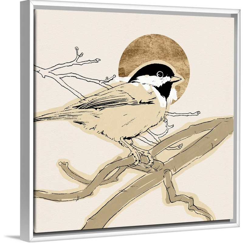 Impression sur toile Spring Spring III, Toile blanche encadrée, H 26 po x l 26 po x P 2 po