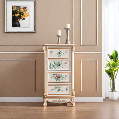 American Country Style Accent Chest