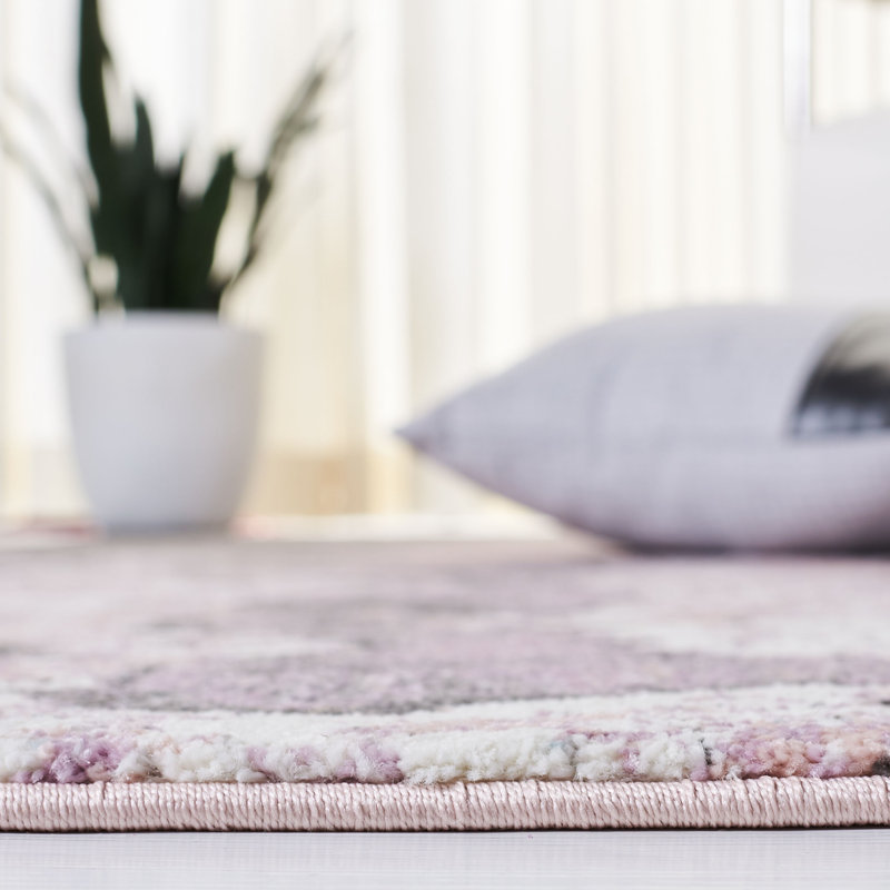 Brentley Performance Abstract Rug, Square 3'