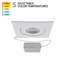 Ensemble de 24 lumières DEL encastrées réglables Lotos-127312468