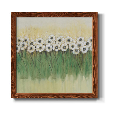 «Rows Of Flowers II», art mural sur toile